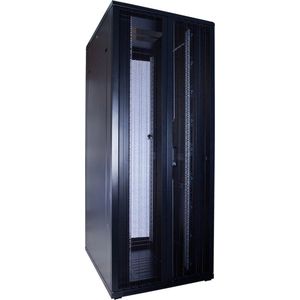 DSIT 42U serverkast met dubbele geperforeerde voor- en achterdeuren 800x1000x2000mm (BxDxH) - serverbehuizing - serverrack - 19 inch