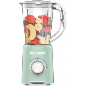 Techwood 782 - Blender - 1.5 L - 500 Watt - Pastelgroen