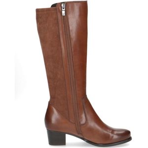Caprice - Laarzen - Cognac - Knielaarzen - Blokhak - Ritssluiting