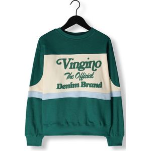 Vingino Sweater Noan Jongens Trui - Bottle Green - Maat 152