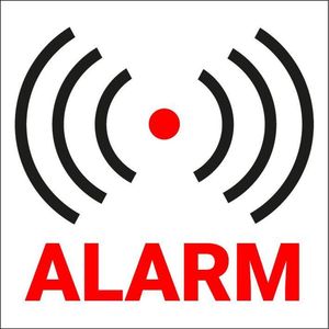 Alarm bord 100 x 100 mm
