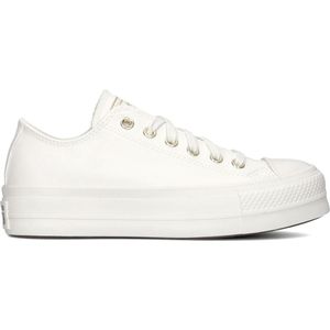 Converse Chuck Taylor All Star Lift Platform Mono Lage sneakers - Dames - Wit - Maat 36,5