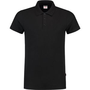 Tricorp poloshirt slim-fit - Casual - 201016 - zwart - maat 152