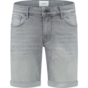 The Steve Skinny Fit Shorts Denim Light Grey (W1290 - 85)