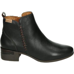 Enkellaarsjes - Color-Blocking - Leer - Ronde Neus - Ritssluiting