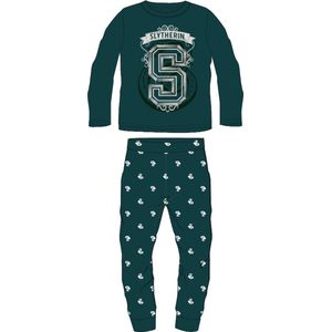 Harry Potter Slytherin Pyjama Groen Maat 134/140