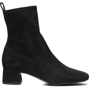 Unisa Lemico Enkellaarsjes - Enkelboots met rits - Dames - Zwart - Maat 36