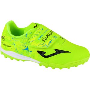 Joma Super Copa Jr 2409 TF SCJW2409TFV, voor een jongen, Geel, Voetbalschoenen, maat: 28