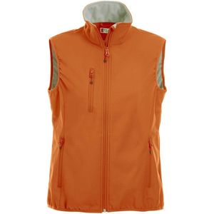 Clique Basic Softshell Vest Ladies 020916 - Vrouwen - Diep-Oranje - XL
