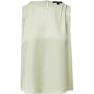 comma - Blouse - Mouwloos - Viscose-satijn