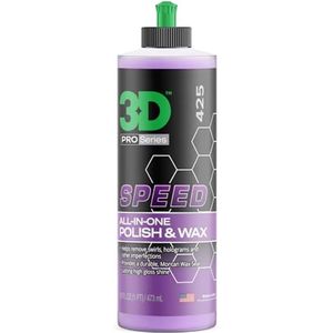 Krasverwijderaar en Wax voor Auto - 16 oz - Alles-in-één Bescherming en Glans voor Autolak