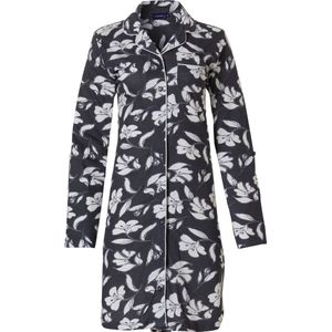 Pastunette - Winter Flowers - Nachthemd - Grijs - Maat 36