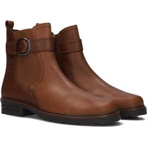 Gabor 653.1 Enkellaarsjes - Enkelboots met rits - Dames - Camel - Maat 37