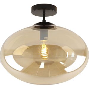 Olucia - Design plafondlamp amber, Kimi - Vorm: Ovaal