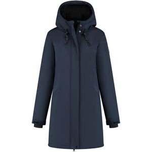 Travelin' Elina Dames - Softshell winterjas - Gevoerd - Navy