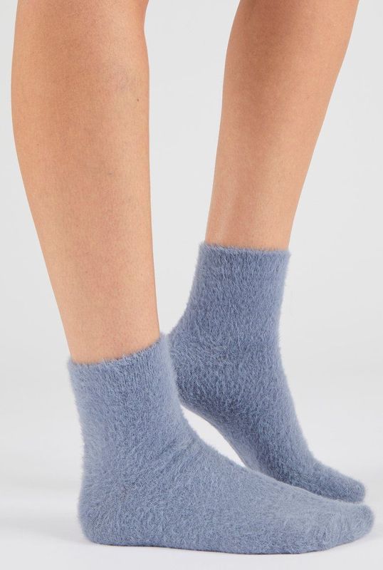 Damart - THERMOLACTYL - Set van 2 Bedsokken - Grijs