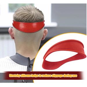 Siliconen Kapsel Band Voor Thuis Trimmen Haar Hals Gids Hoofdband Haar Styler Kapper Styling Tool Scheren Kappers Nette Kapsel