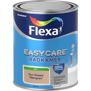 Flexa Easycare Muurverf - Badkamer - Mat - Mengkleur - Sun Kissed - 1 liter