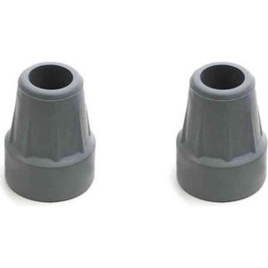 Krukdoppen 19 mm Anti-Slip Set van 2 - Grijs