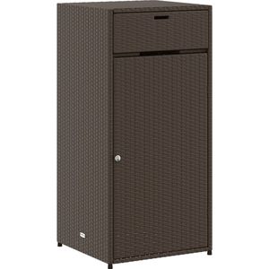 vidaXL-Tuinkast-55x55x111-cm-poly-rattan-bruin