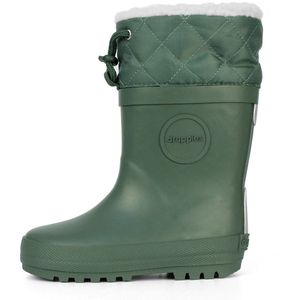 Druppies Winterlaarzen Kinderen - Regenlaarzen Gevoerd - Groen - Maat 24