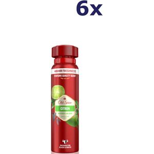 6x Old Spice Deo spray - 150ml - citron