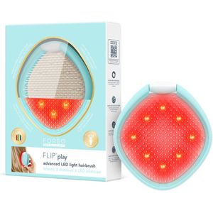 FOREO FLIP Play Geavanceerde LED-haarborstel – Haarverzorgingsborstel voor haargroei en hoofdhuidverzorging - Ice Ice Baby!