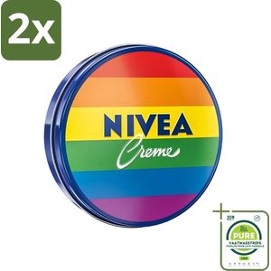 Nivea - Crème #BeYou - Beschermt & Verzorgt - 150 ml (Special Edition) - Voordeelverpakking - 2 stuks - Crème - Huid verzorging