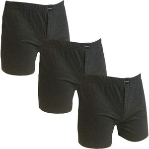 Suaque Klassieke boxer 3 pak Antraciet