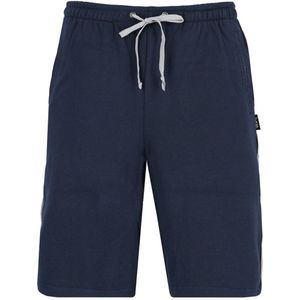 Heren sweat-bermuda Hajo blauw - Blauw - Maat - 48
