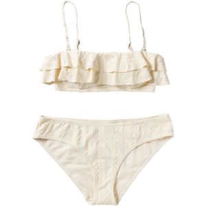 Anglaise Bikini Women | Witte bikini voor dames | Broderie-stof | Maat S t/m XL.