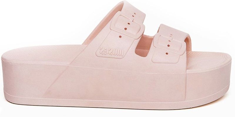 Freedom Moses - High Rosa - Slipper - Rose - Waterdicht Polyester, Antislip Zool