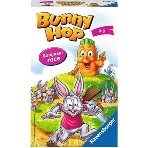 Ravensburger Bunny Hop Konijnenrace Pocketspel - Spannende race naar de wortel!