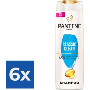 Pantene Shampoo - Classic Clean - 500ml - Voordeelverpakking 6 stuks