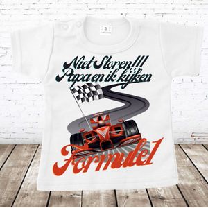 Shirt Formule 1 -s&C-68-t-shirts jongens