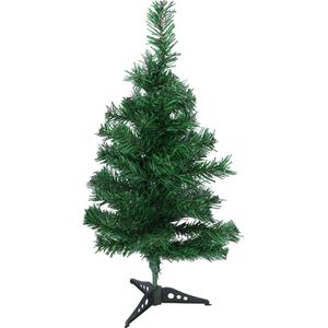 Christmas Gifts Kunstkerstboom - Kerstdecoratie voor Binnen - 60 Toppen - 60 cm - Groen