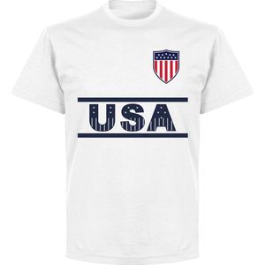 Verenigde Staten Team T-Shirt - Wit - XS