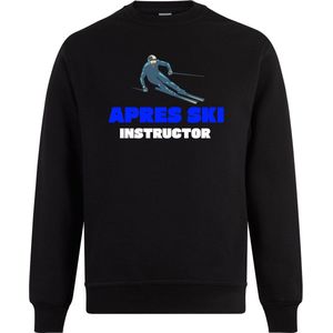 Apres ski instructor Trui voor Heren en Dames - Maat XL - Zwart - Apres ski kleding Heren - Apres ski kleding Dames - Ski Trui - Wintersportkleding - Wintersport - Ski kleding - apres ski verkleedkleren - apres ski party - après ski trui