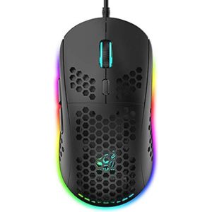 RGB Gaming Muis met 6 Programmeerbare Toetsen en 6400 DPI