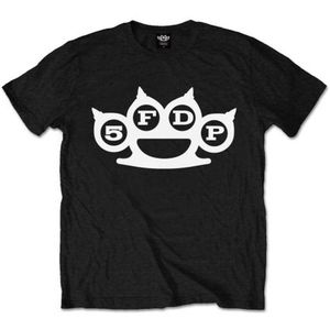 Five Finger Death Punch - Knuckles Heren T-shirt - M - Zwart