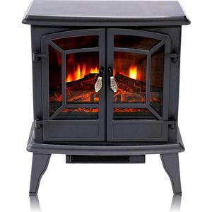 Classic Fire Elektrische Sfeerhaard Narvik - Elektrische Kachel - LED Vlammen - 1800W