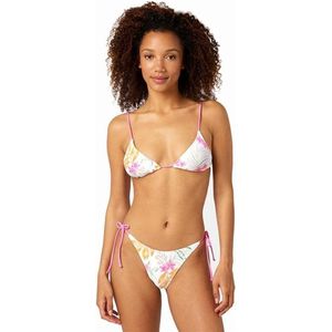 BIKINI RIP CURL SUN DANCE WIT - bloemen- maat XS