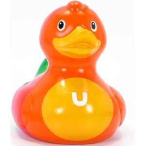 Luxury RAINBOW GAY  Duck van Bud Duck: Mooiste Design badeend ter Wereld  10CM