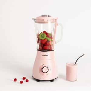 CREATE - Blender voor potten in Amerikaanse stijl 1.75L 1500W - Pastel roze - BLENDER STYLANCE