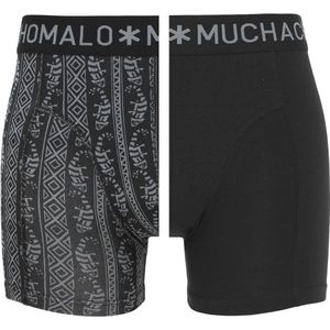 MuchachoMalo - 2-pack Katoen Modal Boxershorts Leguaan - S