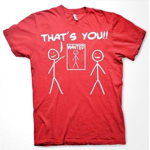 Hybris That's You Wanted T-Shirt Red-S
