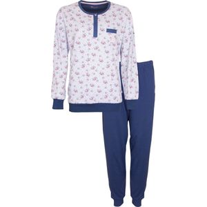 Tenderness Dames Pyjama - Katoen - Licht Blauw - Maat L