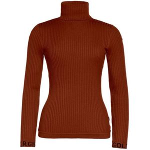 GOLDBERGH - Mira ls knit sweater - bruin