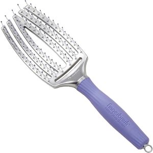 Medium Ionenhaarborstel met Geïoniseerde Borstelharen - Zwart