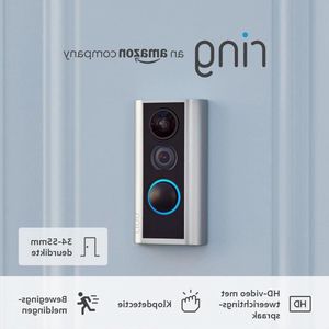 Spy Camera Deurspioncamera Door View Cam 34-55mm deurdikte Draadloze deurbelbeveiligingscamera met 1080p HD